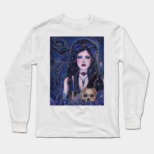 Persephone queen of the underworld by Renee Lavoie Long Sleeve T-Shirt